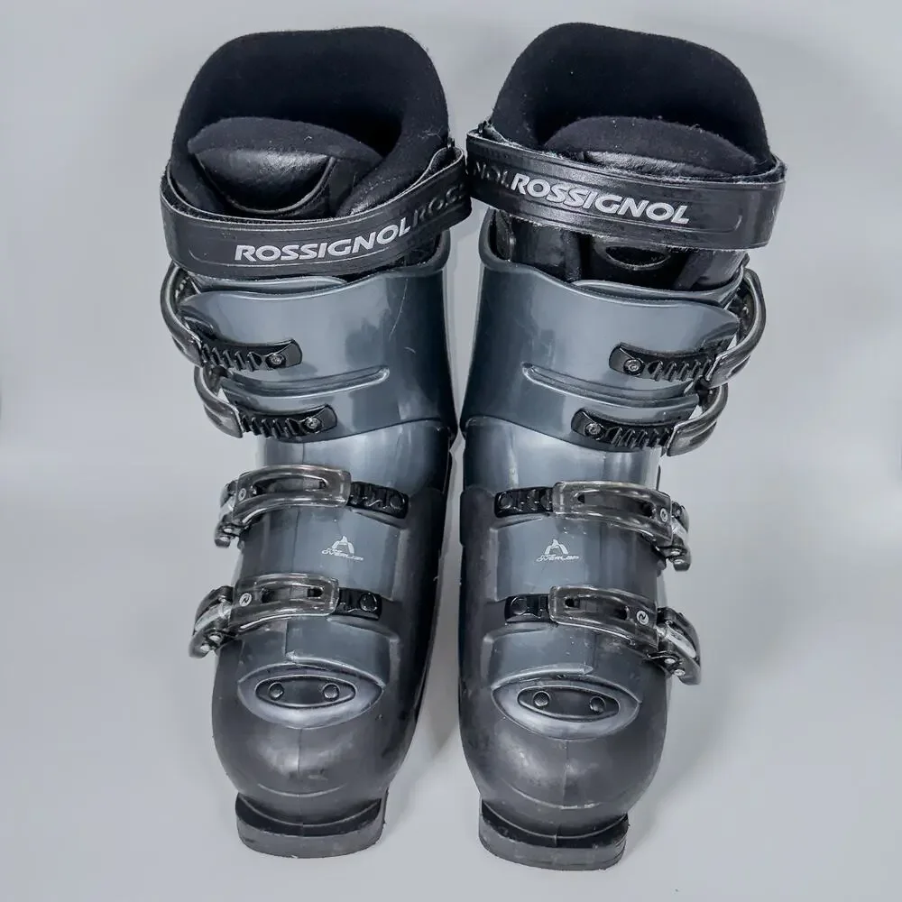 Rossignol Saphir Cockpit Ski Boots Womens Size 26 26.5 Shell 27.5 BSL 305mm Gray